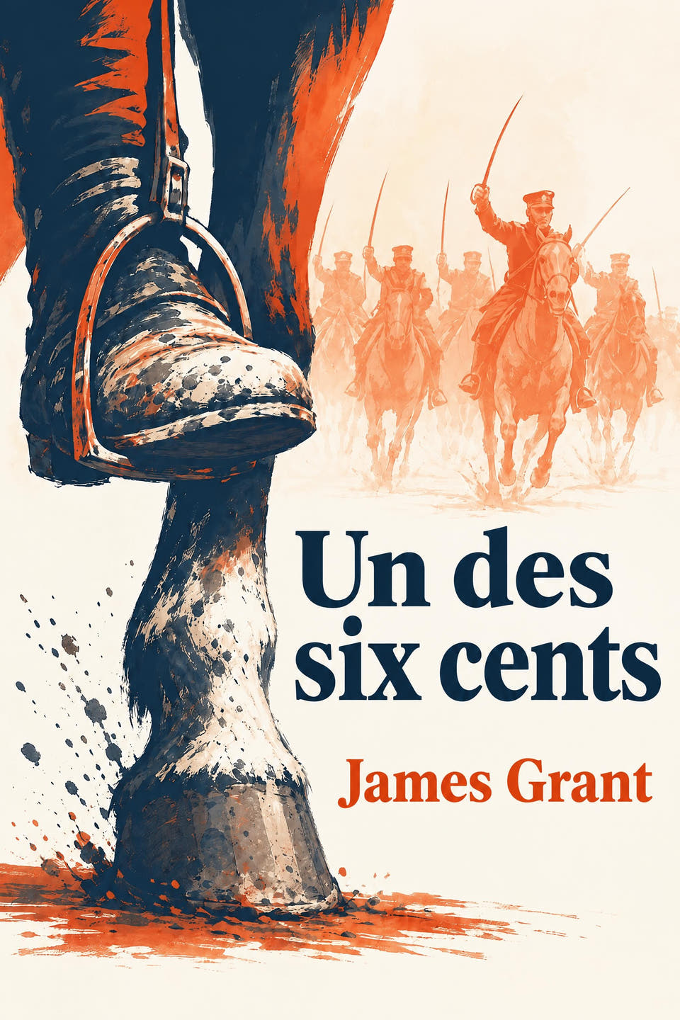 Un des six cents by James Grant, the cover