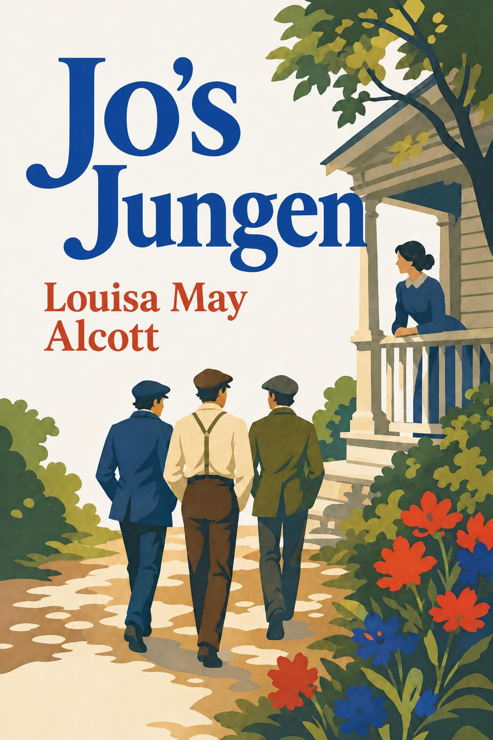 Jo's Jungen by Louisa May Alcott, the cover