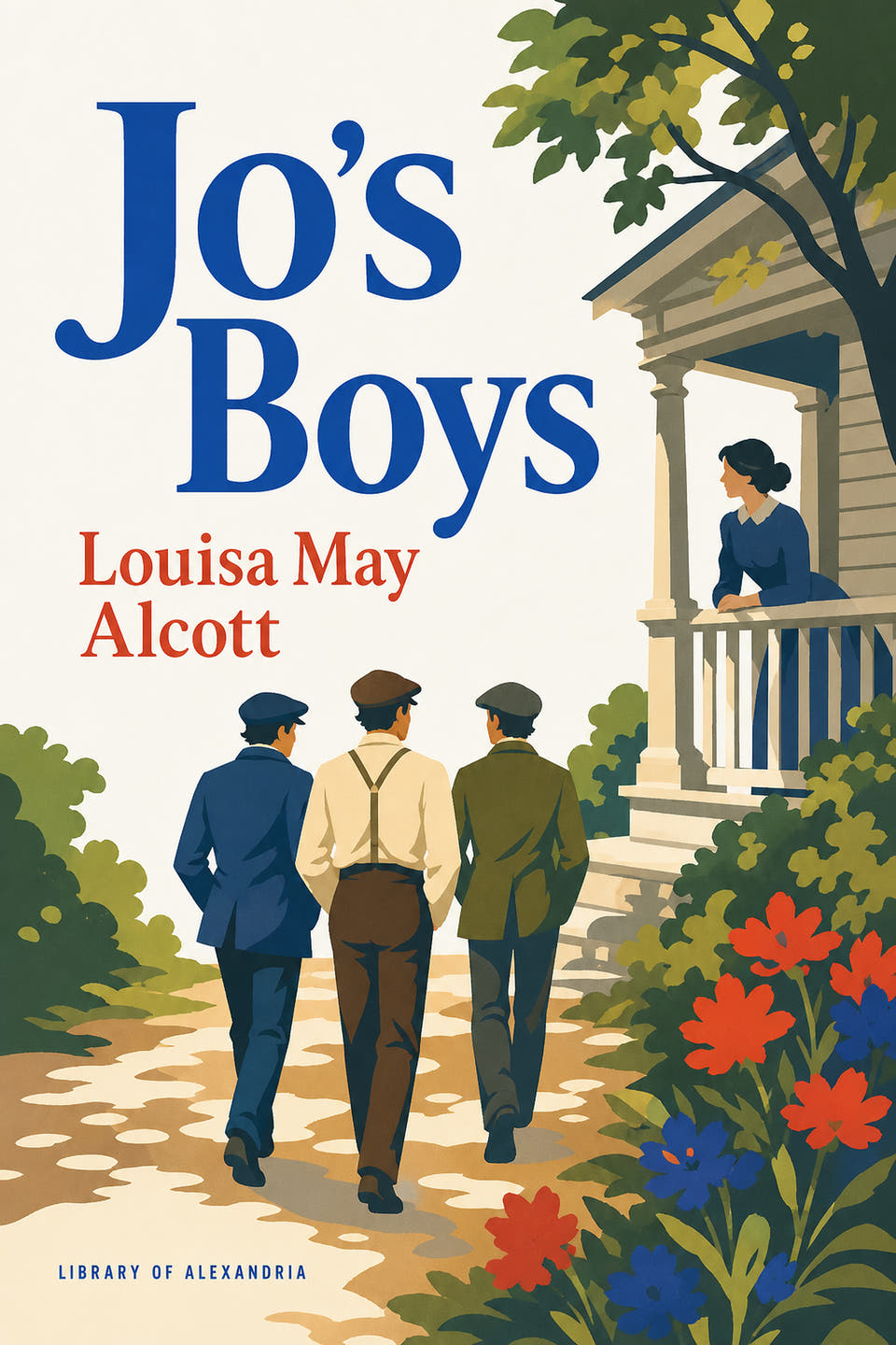 Jo's Boys by Louisa May Alcott, the cover