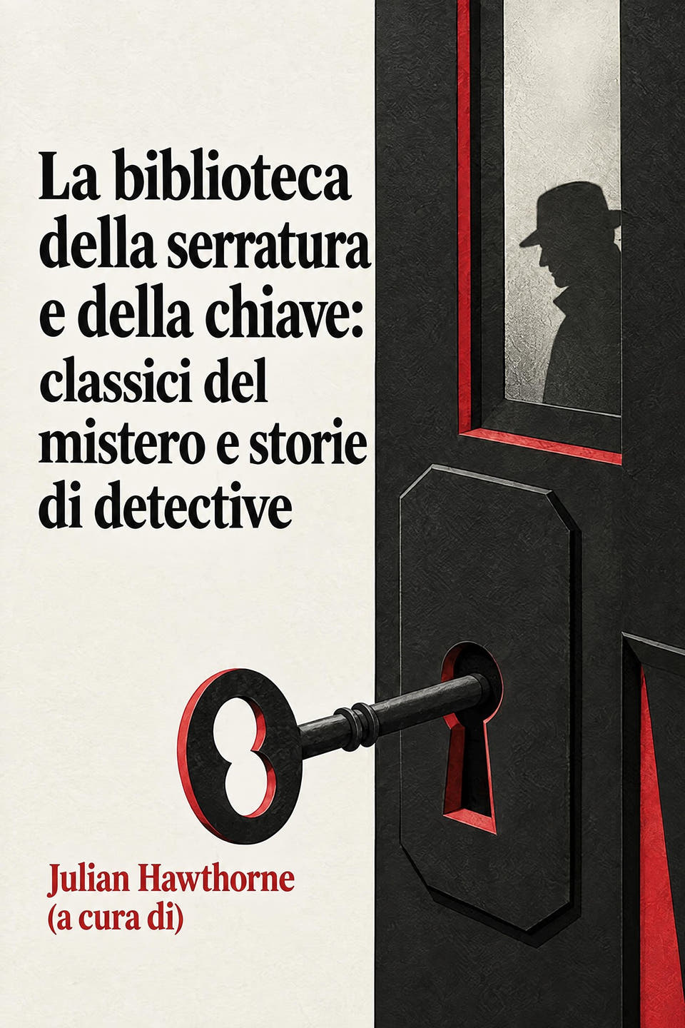 La biblioteca della serratura e della chiave: classici del mistero e storie di detective by Julian Hawthorne (a cura di), the cover