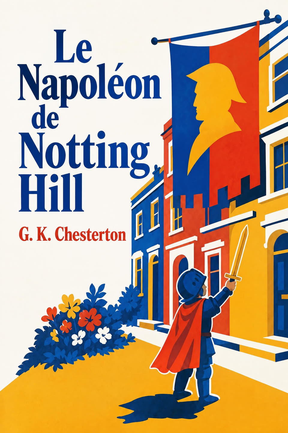 Le Napoléon de Notting Hill by G. K. Chesterton, the cover