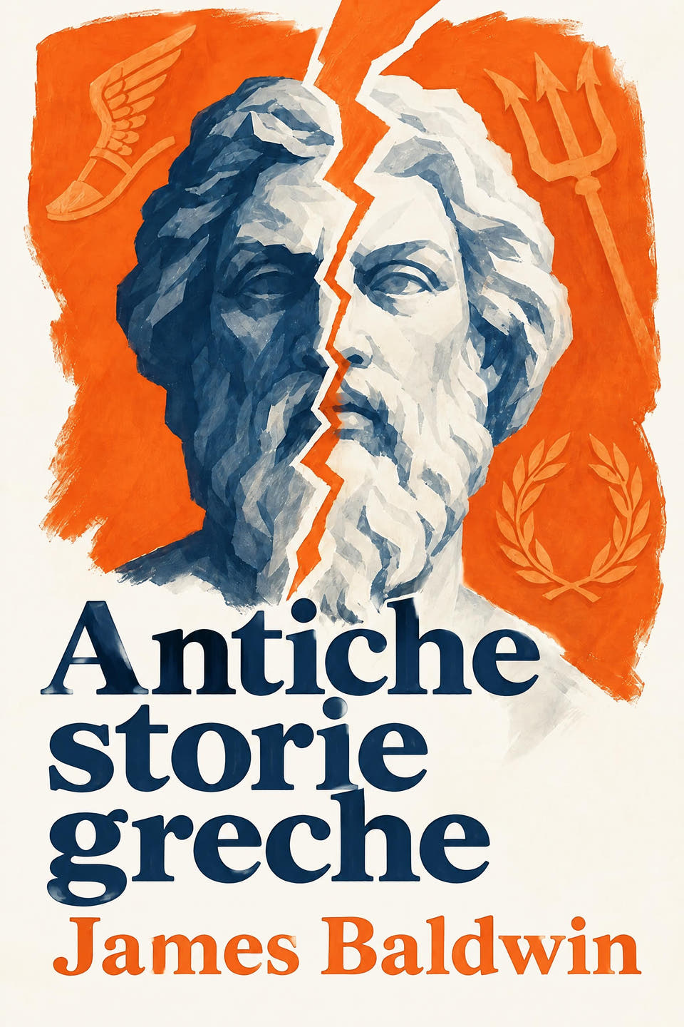 Antiche storie greche by James Baldwin, the cover