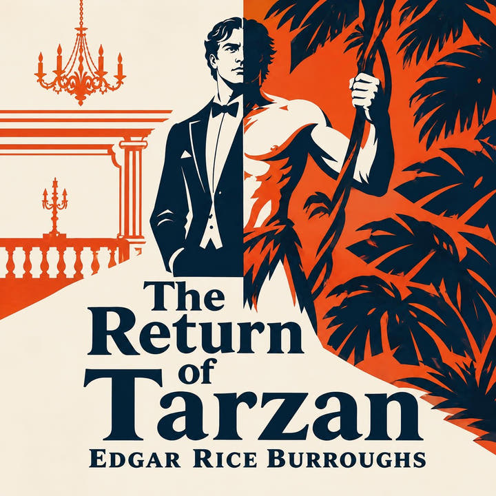 The Return of Tarzan, the audiobook cover