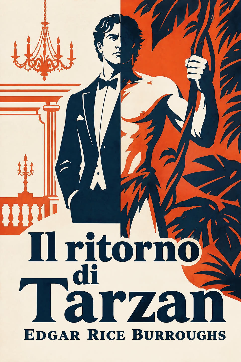 Il ritorno di Tarzan by Edgar Rice Burroughs, the cover