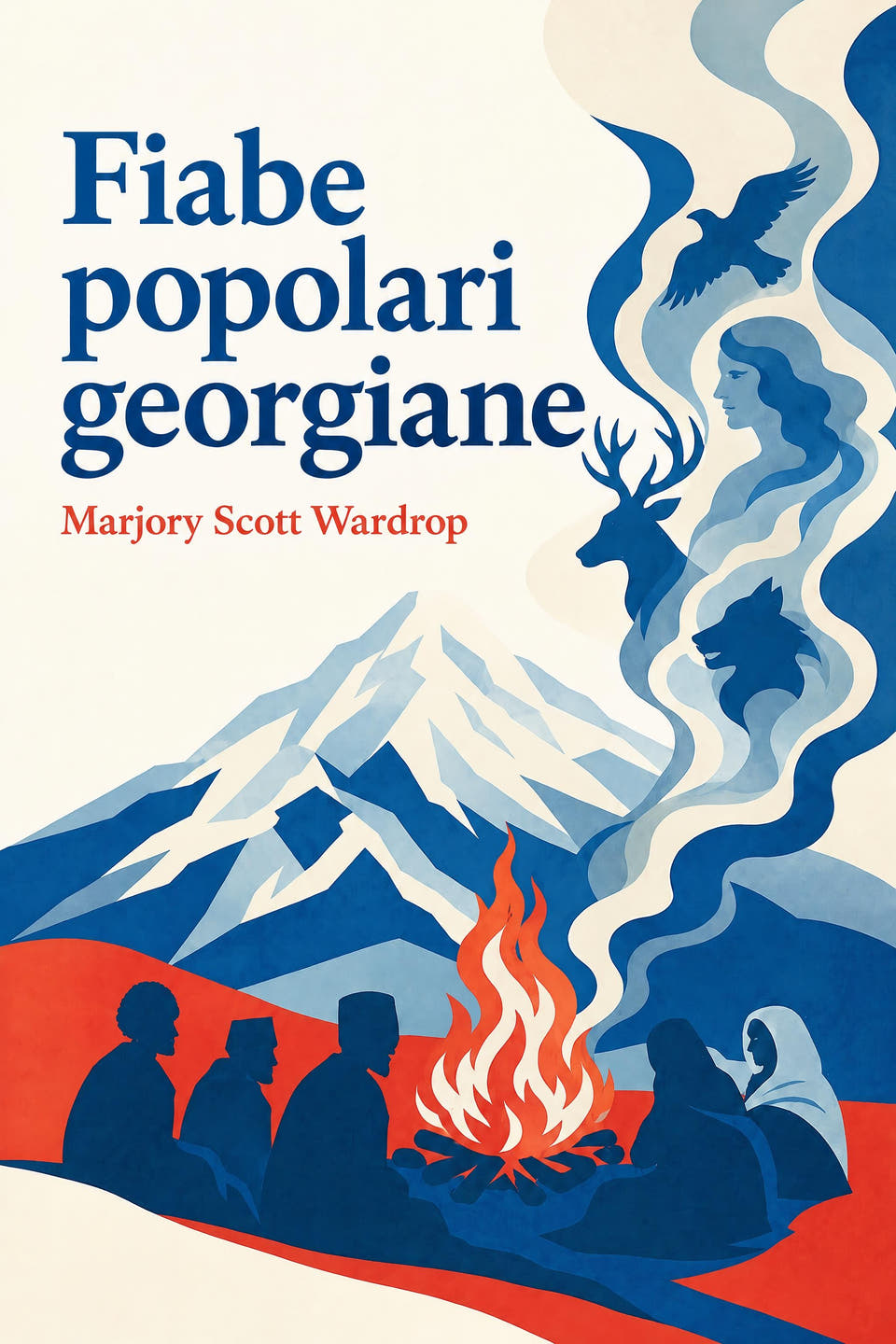 Fiabe popolari georgiane by Marjory Scott Wardrop, the cover