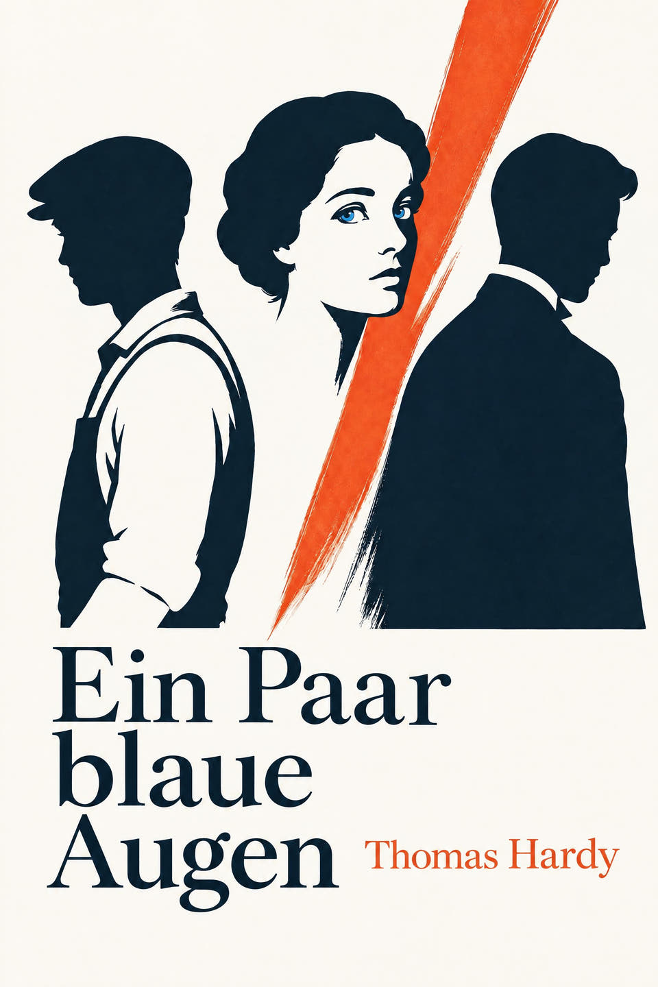 Ein Paar blaue Augen by Thomas Hardy, the cover