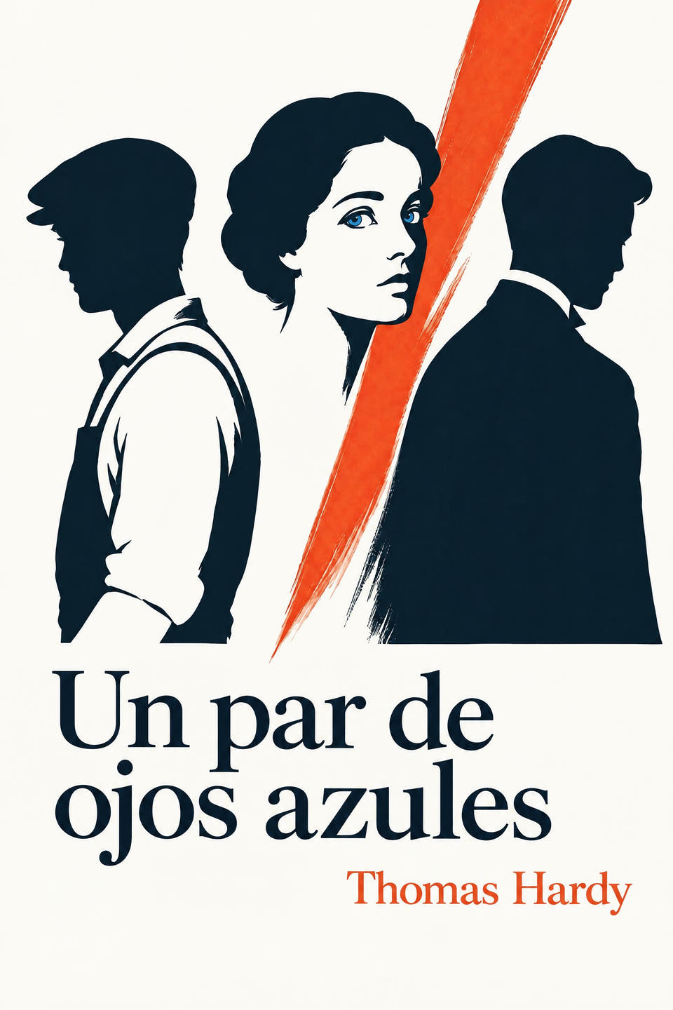 Un par de ojos azules by Thomas Hardy, the cover