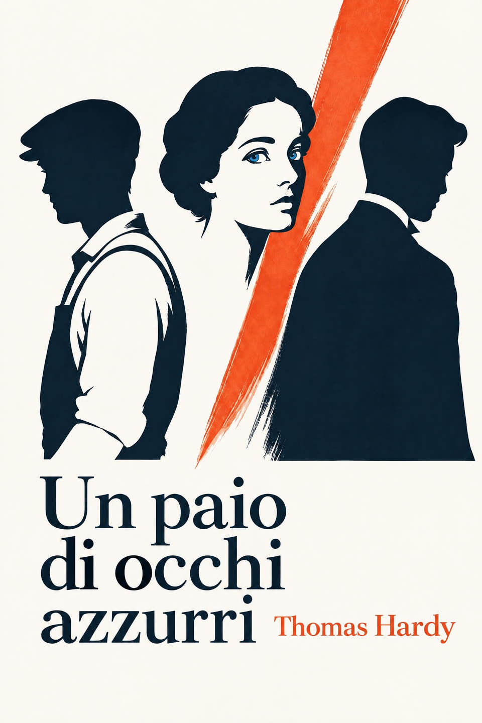 Un paio di occhi azzurri by Thomas Hardy, the cover