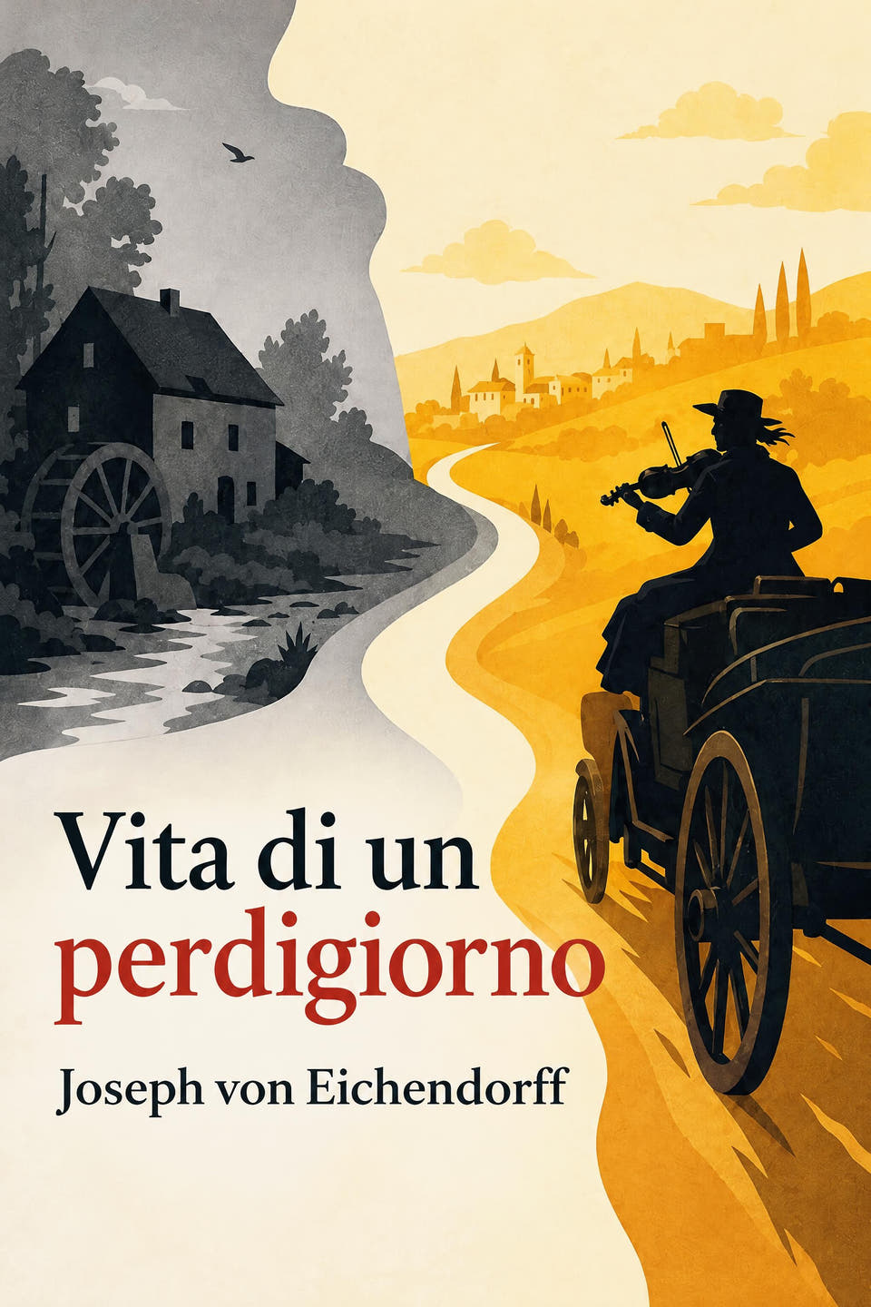 Vita di un perdigiorno by Joseph von Eichendorff, the cover