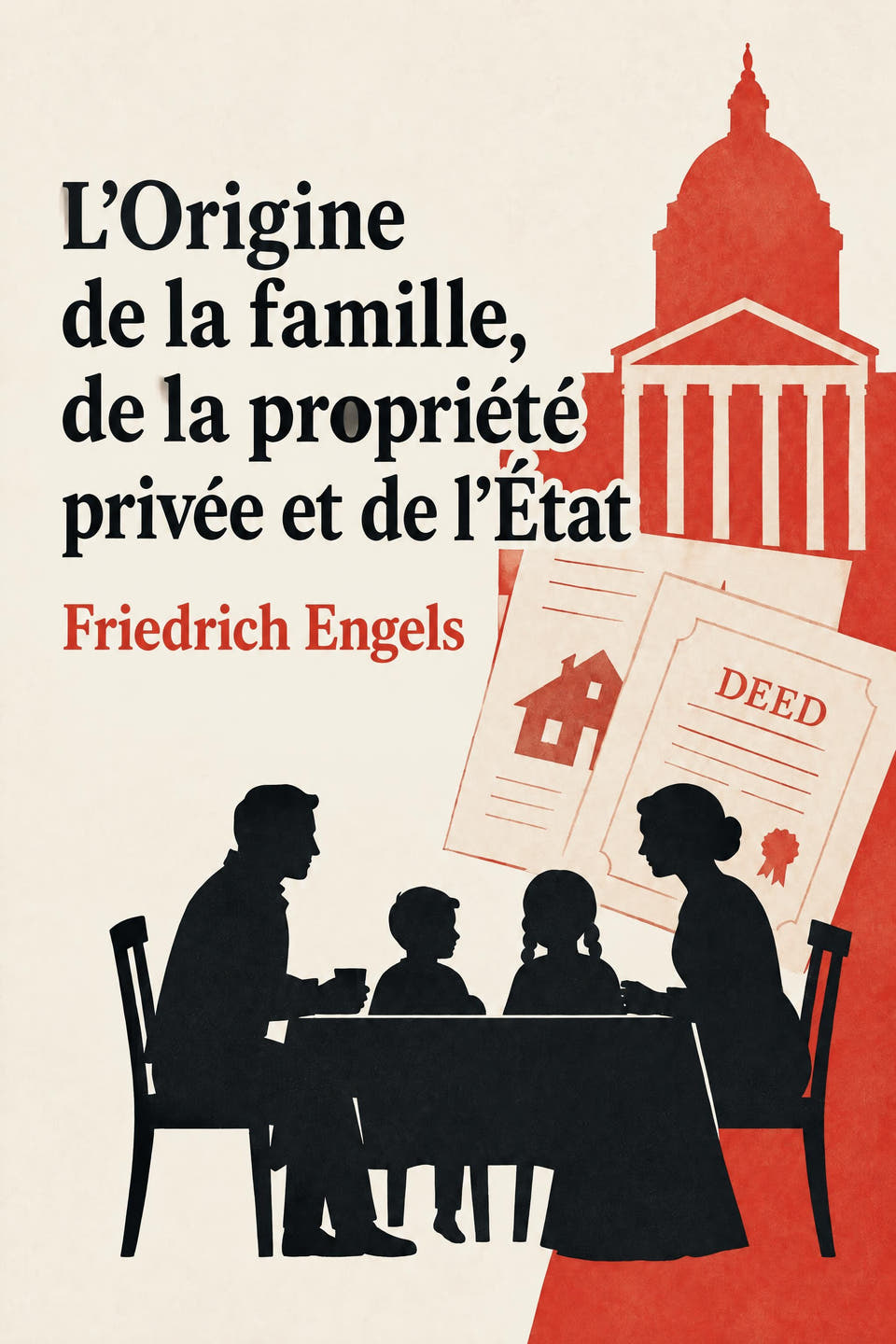 L’Origine de la famille, de la propriété privée et de l’État by Friedrich Engels, the cover