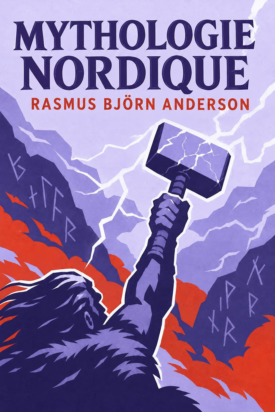 Mythologie nordique by Rasmus Björn Anderson, the cover