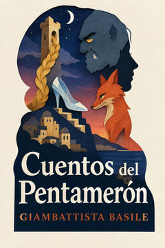 Cuentos del Pentamerón, portada de esta edición