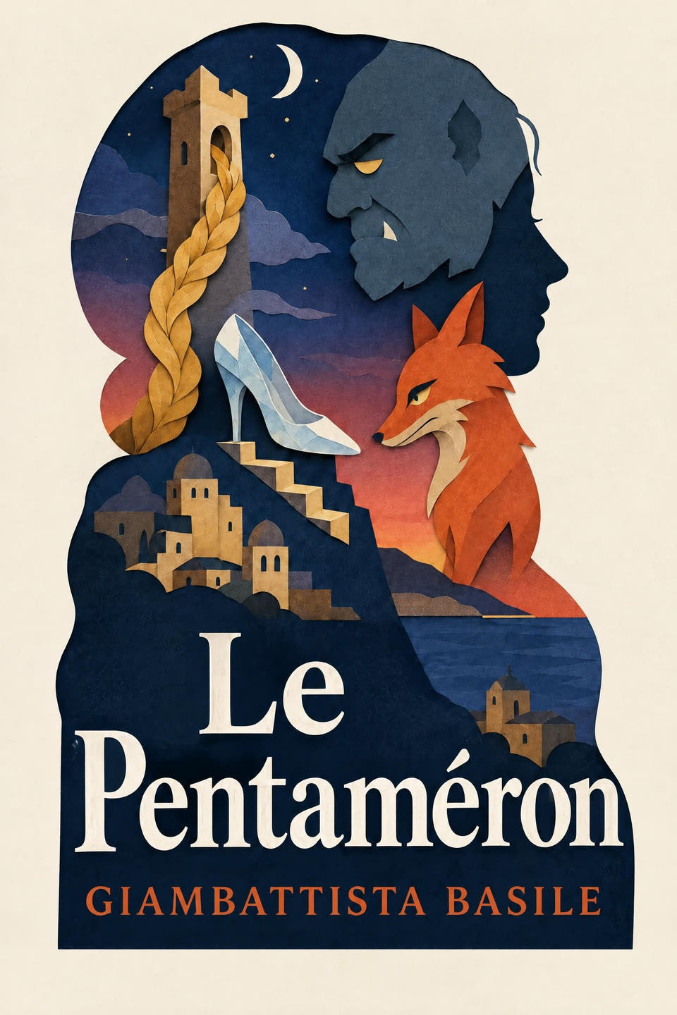 Le Pentaméron by Giambattista Basile, the cover