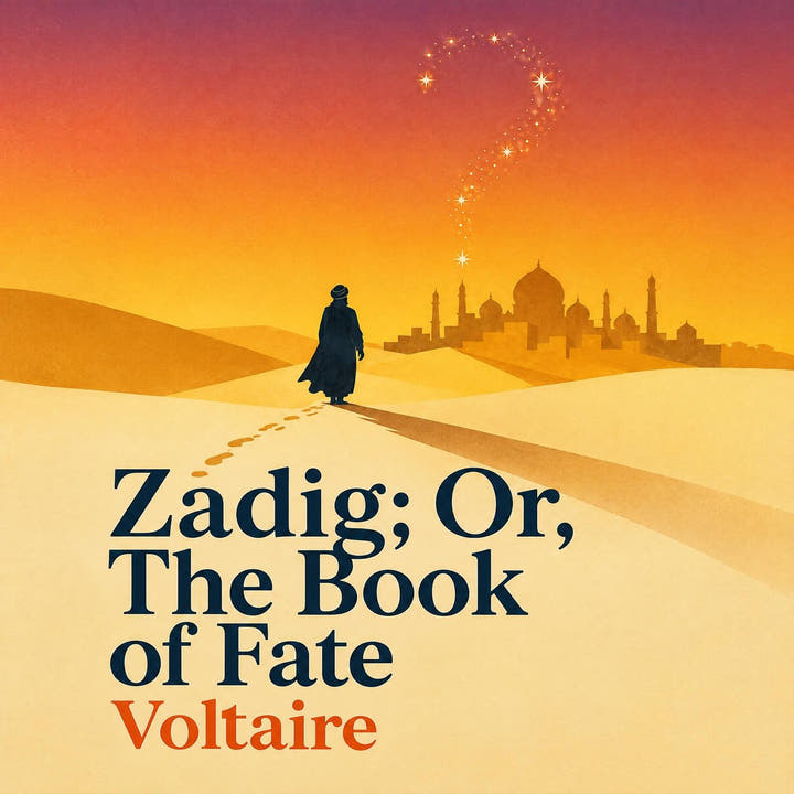 Zadig, o il libro del destino, the audiobook cover