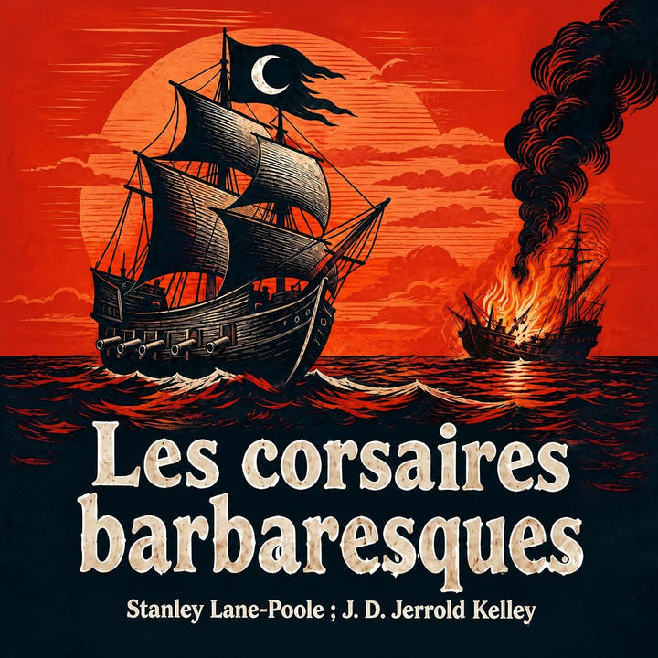 Les corsaires barbaresques, the audiobook cover