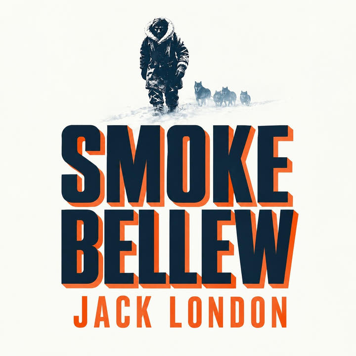 Smoke Bellew, the audiobook cover