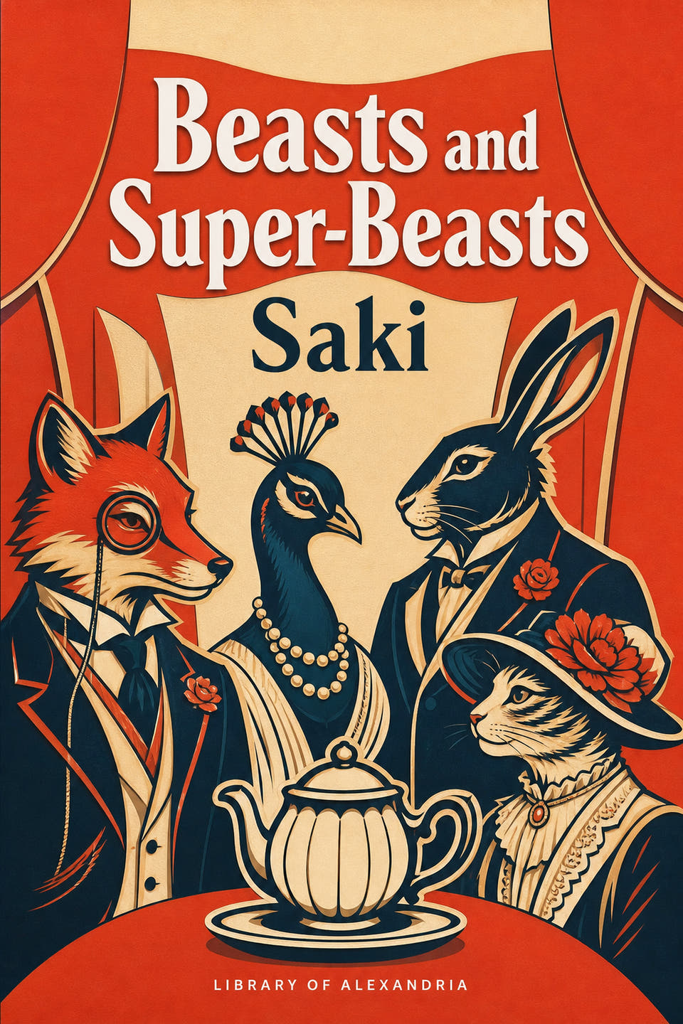 Beasts and Super-Beasts by Saki, the cover
