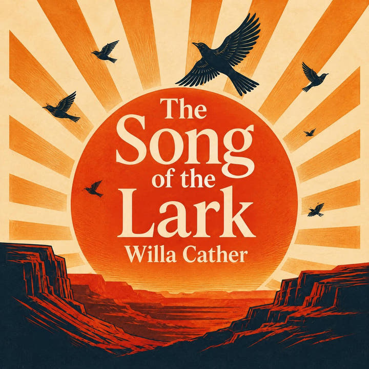 The Song of the Lark, the audiobook cover