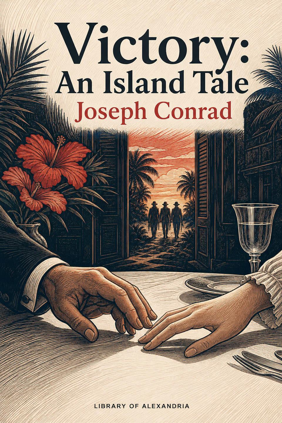 Victory: An Island Tale by Joseph Conrad, the cover