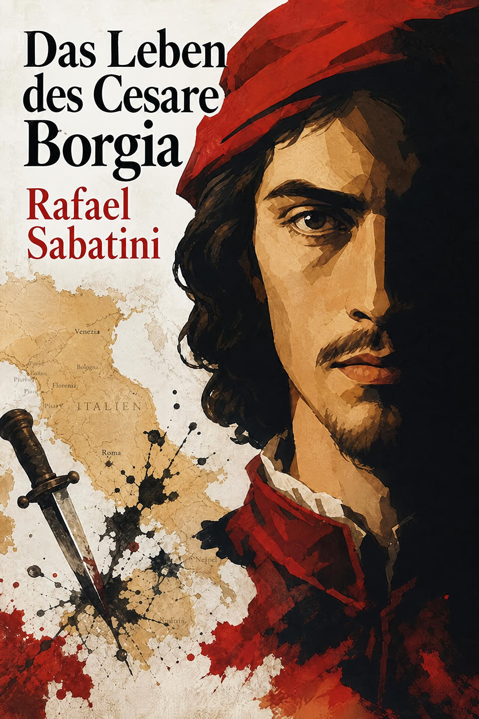 Das Leben des Cesare Borgia by Rafael Sabatini, the cover