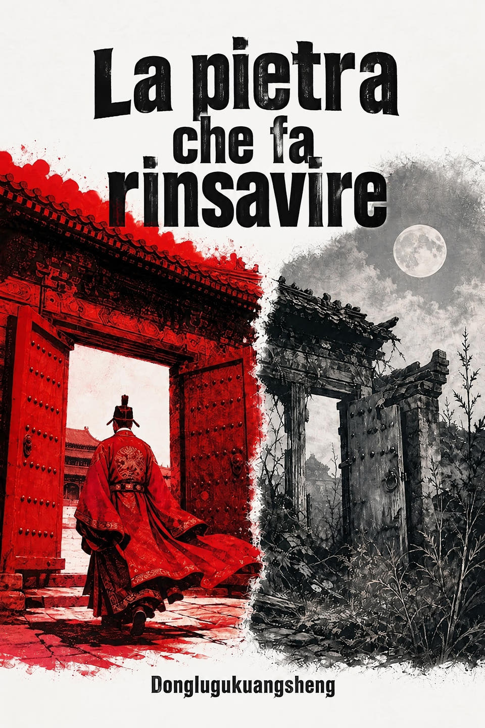 La pietra che fa rinsavire by Donglugukuangsheng, the cover
