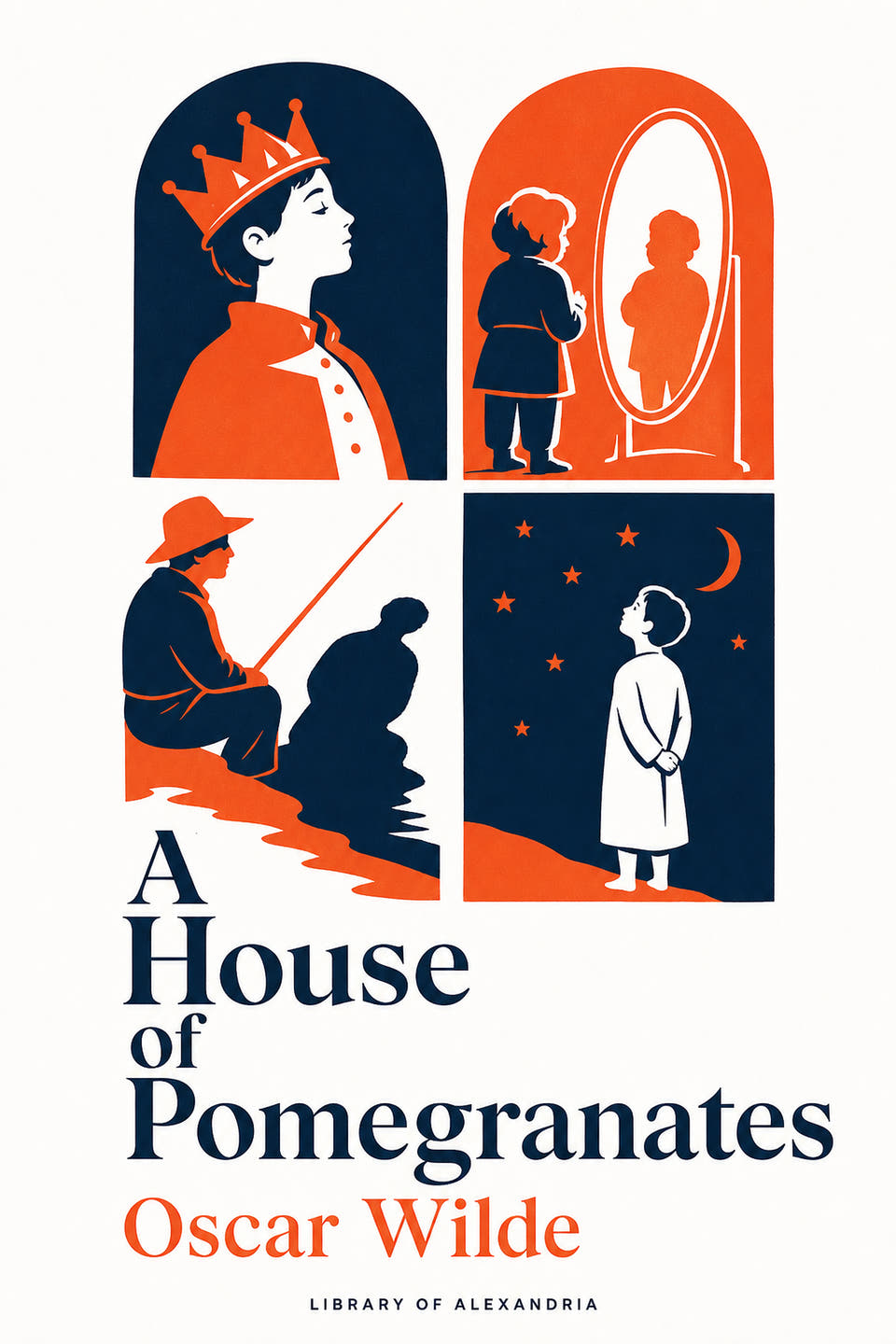 A House of Pomegranates by Oscar Wilde, the cover