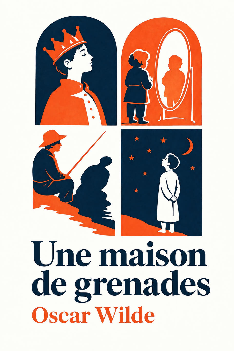 Une maison de grenades by Oscar Wilde, the cover