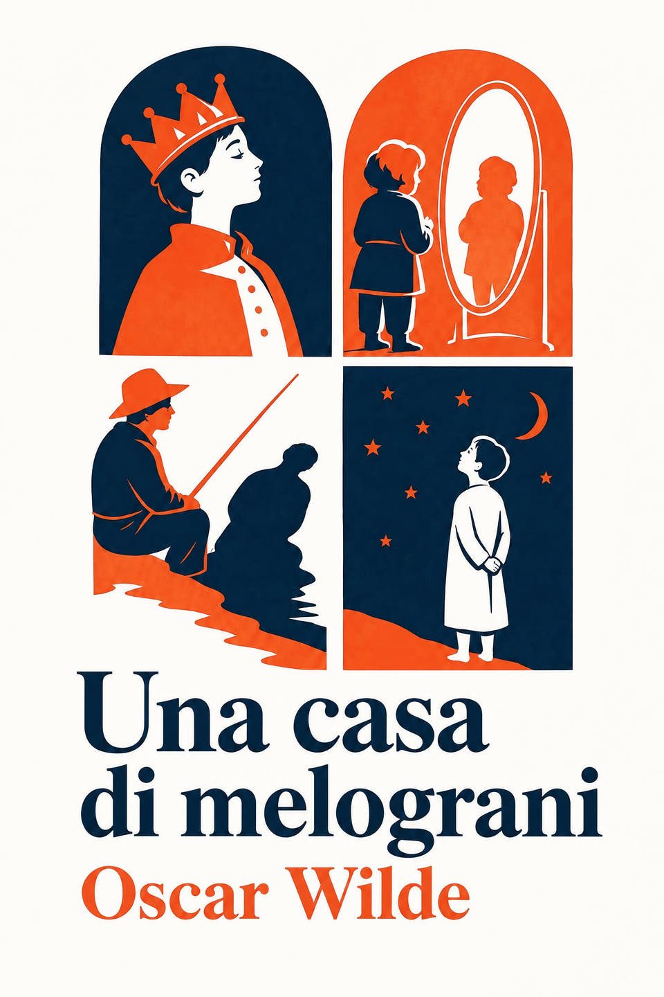 Una casa di melograni by Oscar Wilde, the cover