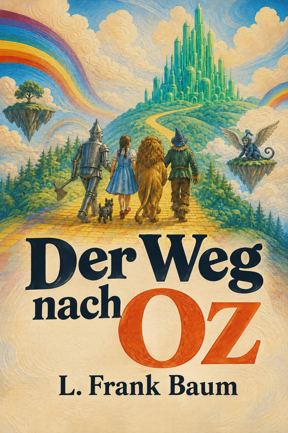 Der Weg nach Oz by L. Frank Baum, the cover