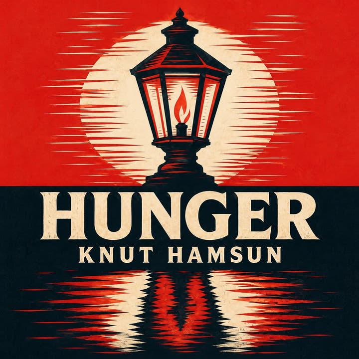 La Faim, the audiobook cover