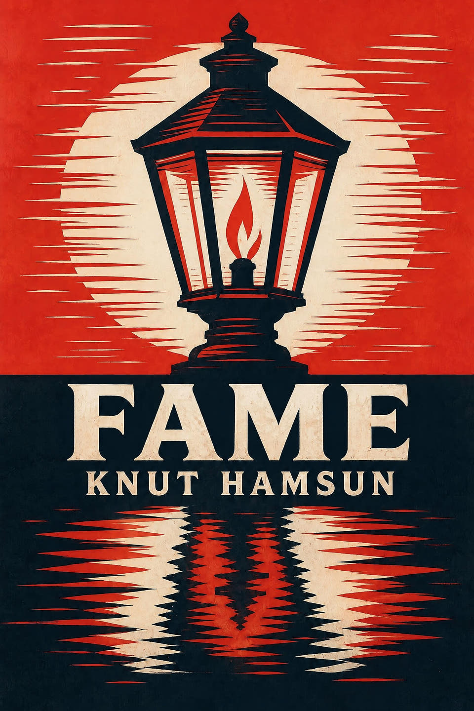 Fame by Knut Hamsun, the cover