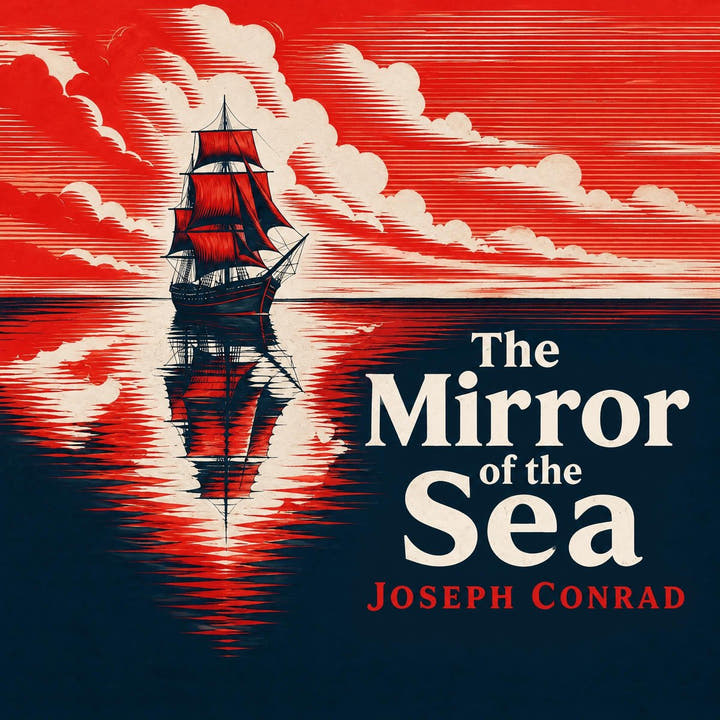 Lo specchio del mare, the audiobook cover