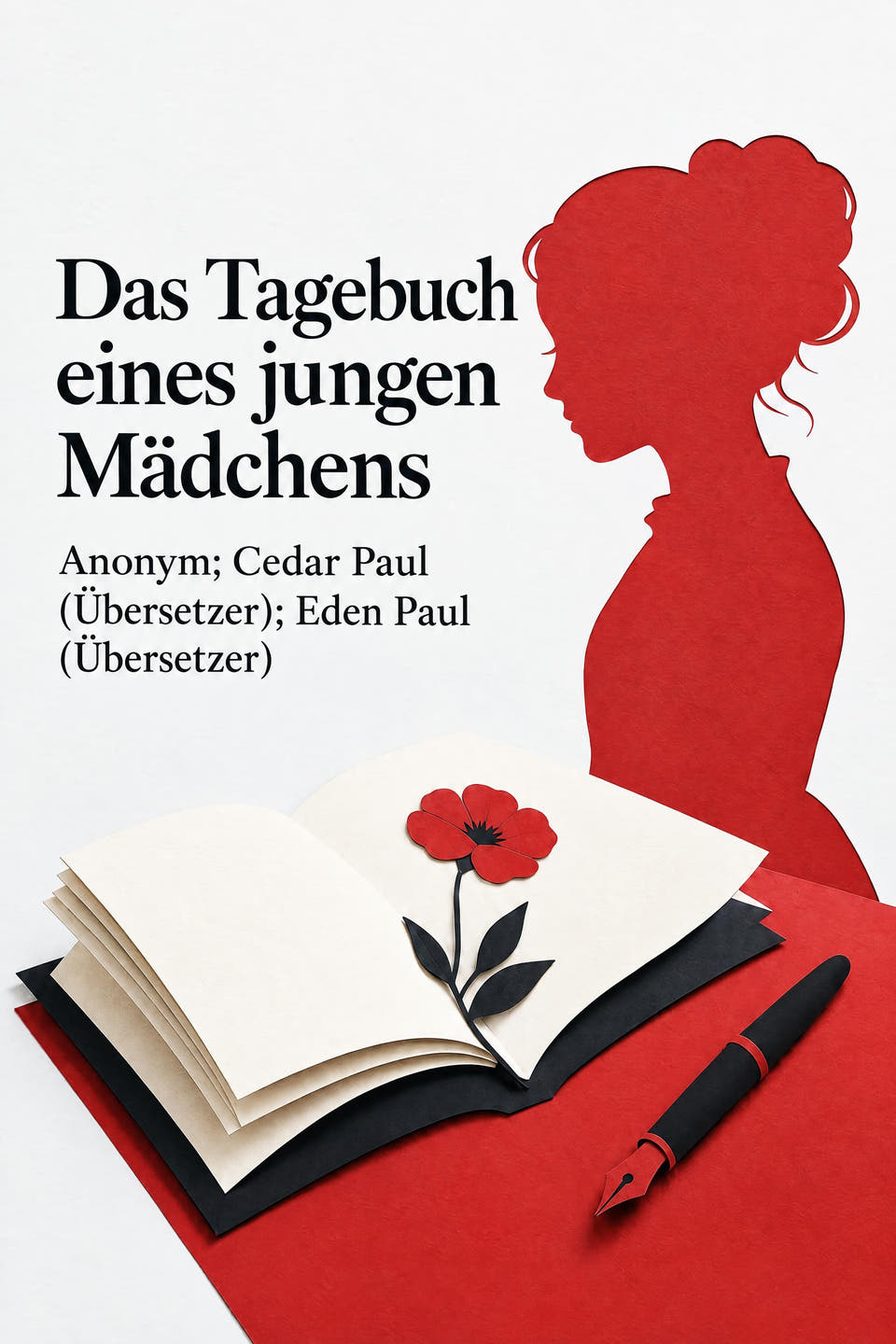 Das Tagebuch eines jungen Mädchens by Anonym; Cedar Paul (Übersetzer); Eden Paul (Übersetzer), the cover