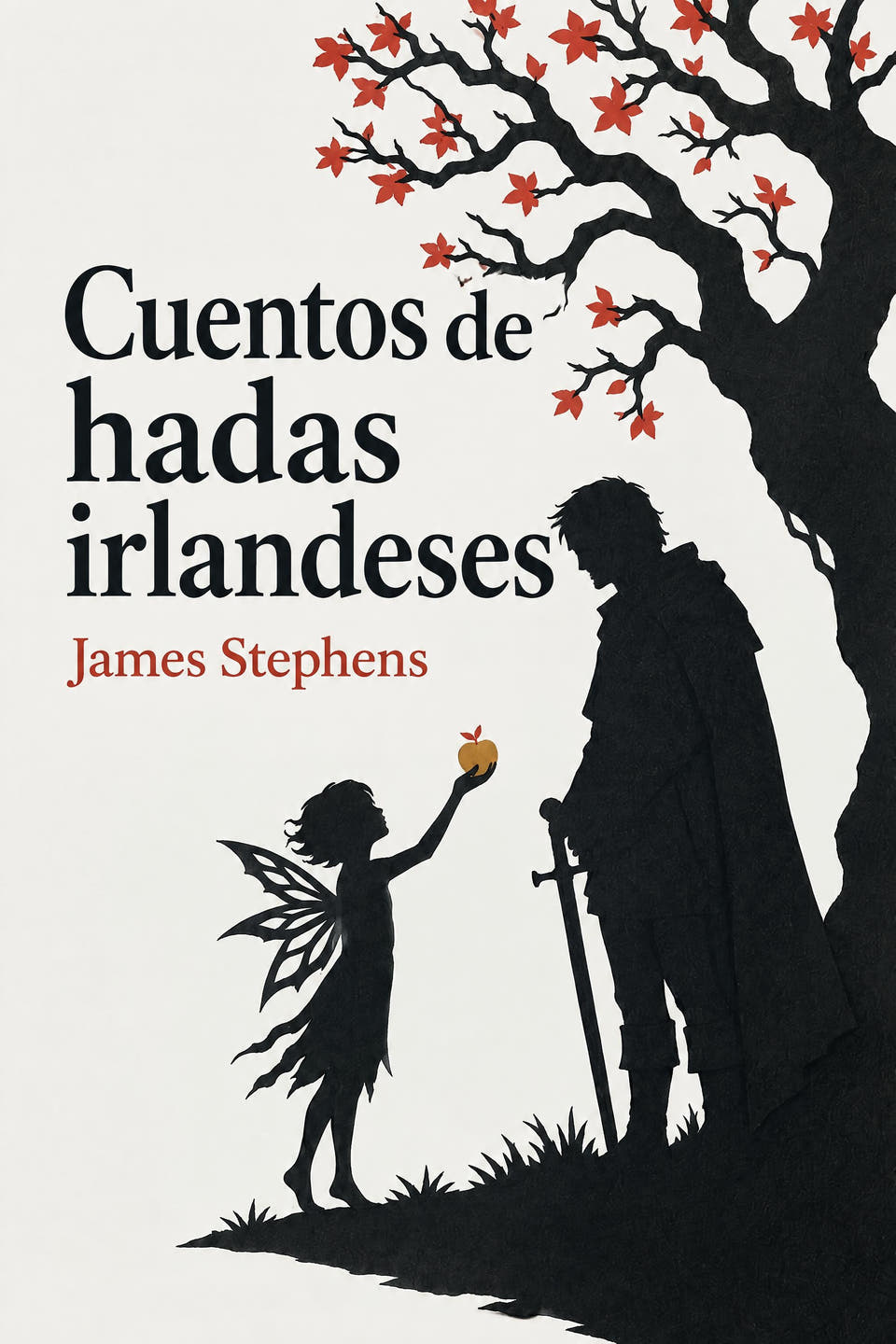 Cuentos de hadas irlandeses by James Stephens, the cover