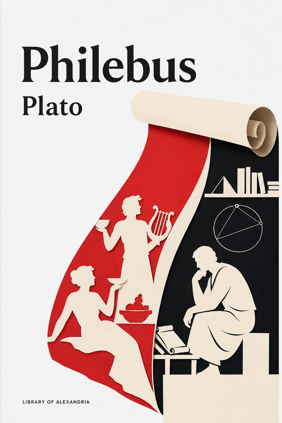 Philebus by Plato, the cover