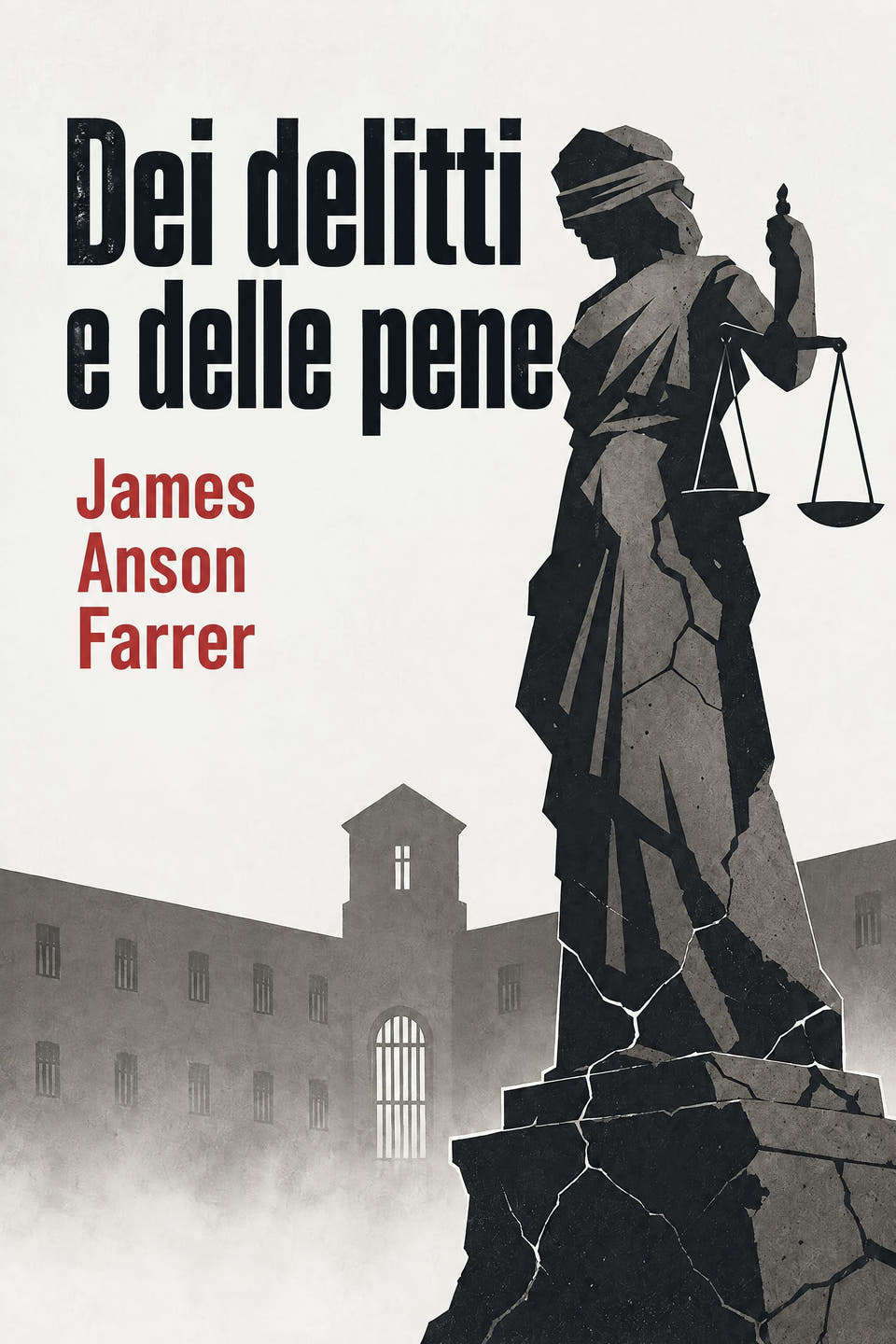 Dei delitti e delle pene by James Anson Farrer, the cover