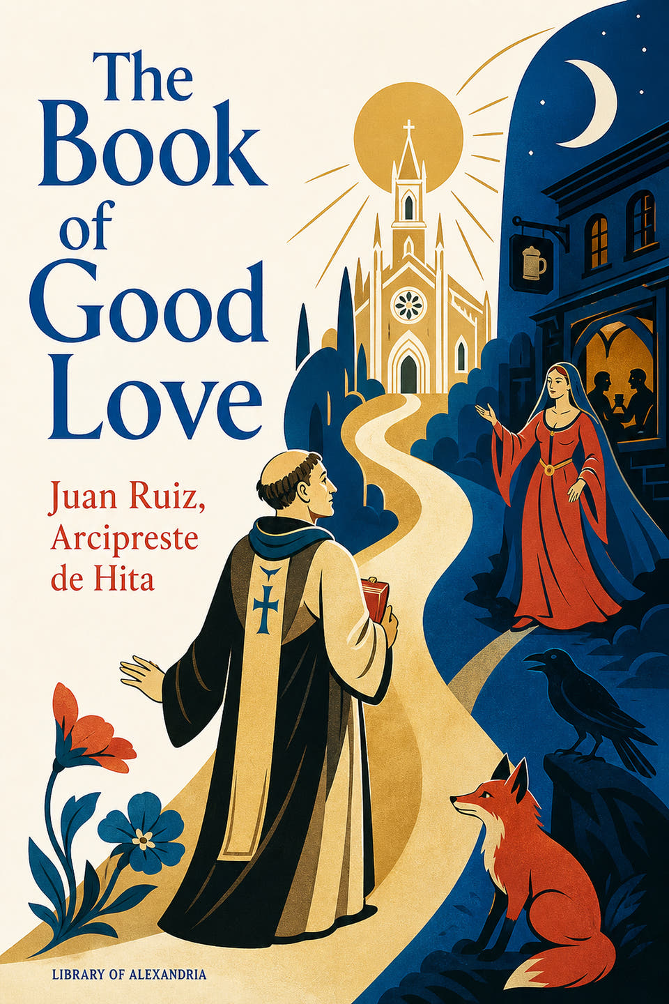 The Book of Good Love by Juan Ruiz, the cover