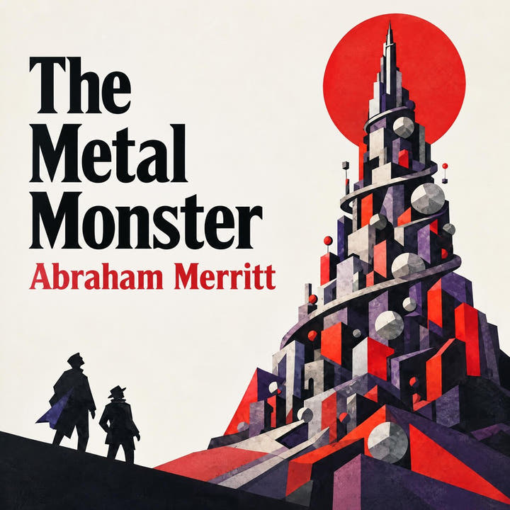 The Metal Monster, the audiobook cover