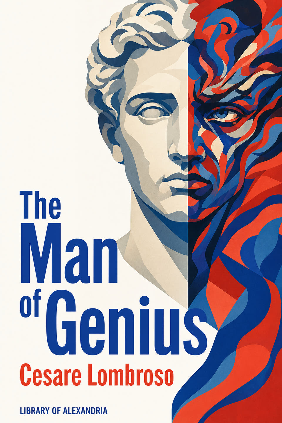 The Man of Genius by Cesare Lombroso, the cover