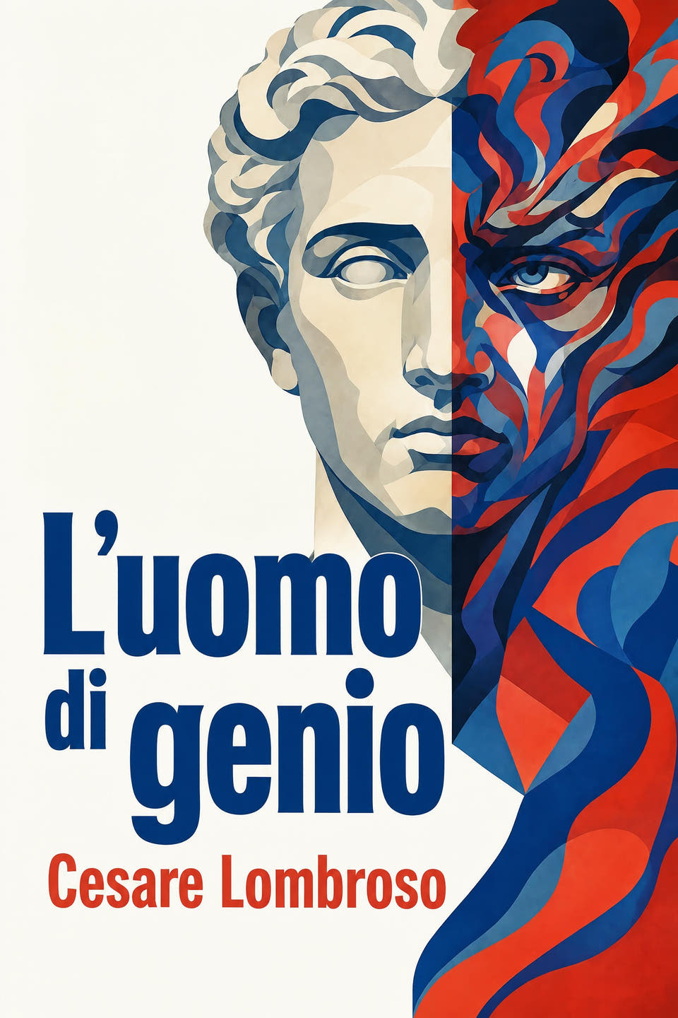 L’uomo di genio by Cesare Lombroso, the cover