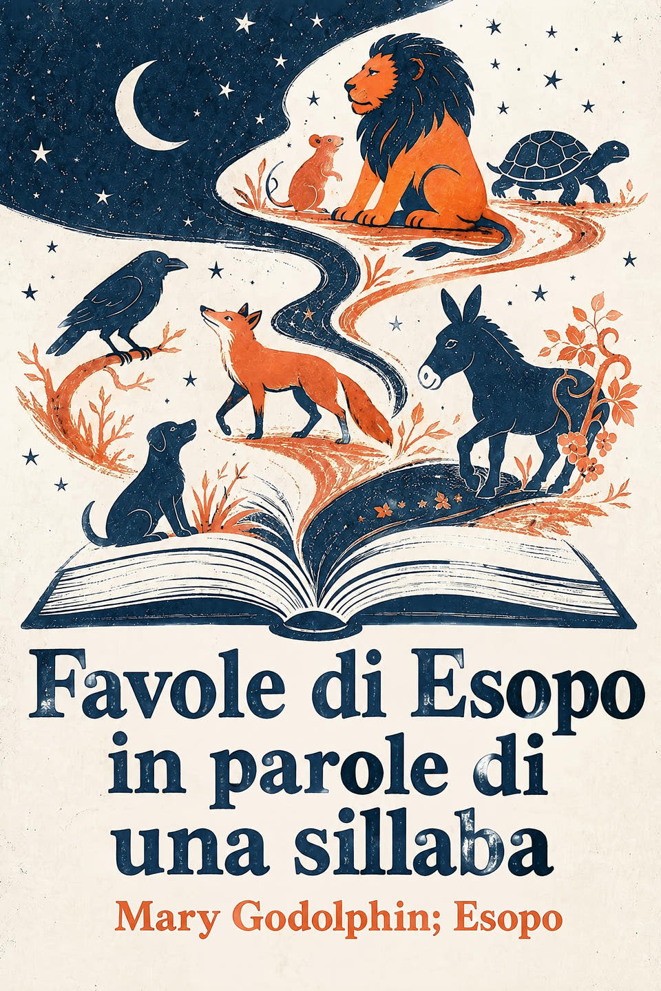 Favole di Esopo in parole di una sillaba by Mary Godolphin; Esopo, the cover