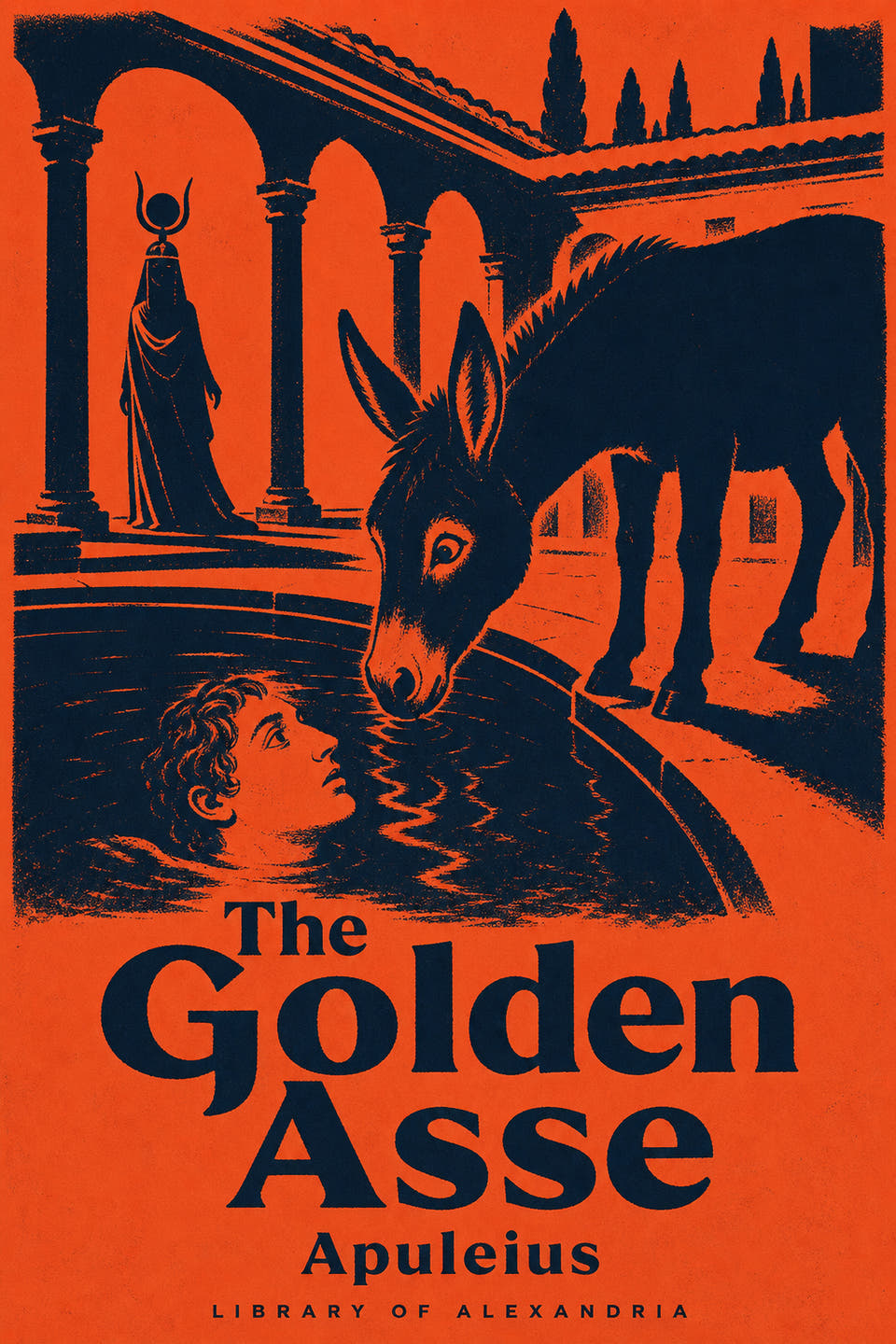 The Golden Asse by Apuleius, the cover