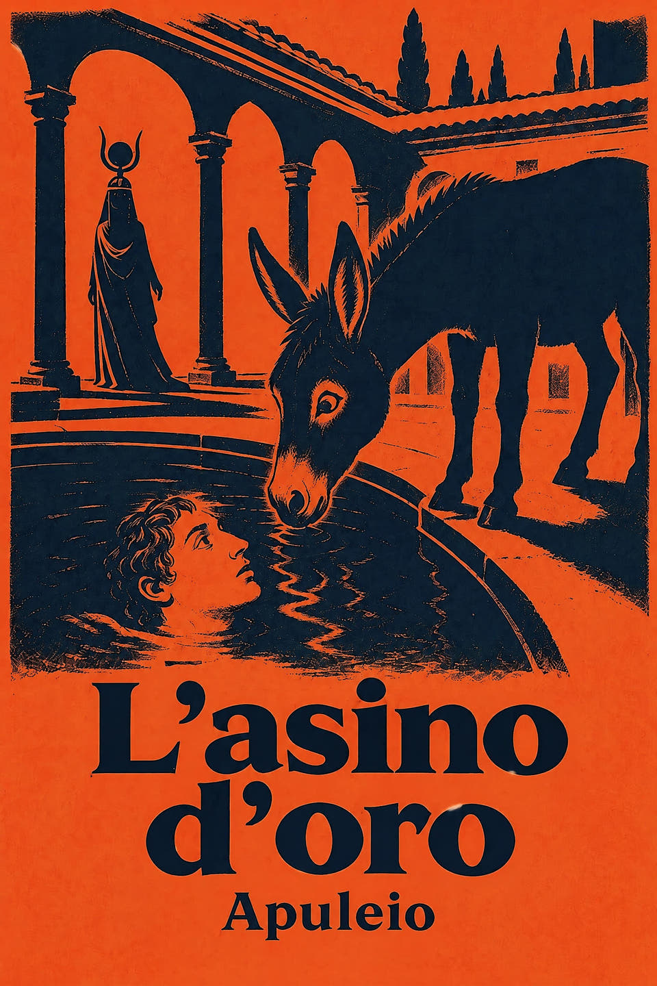 L’asino d’oro by Apuleio, the cover