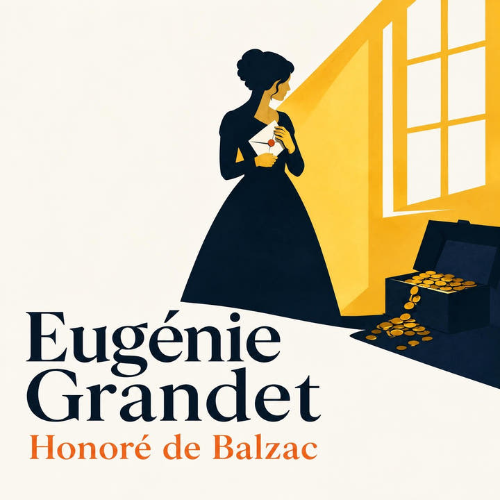 Eugénie Grandet, the audiobook cover