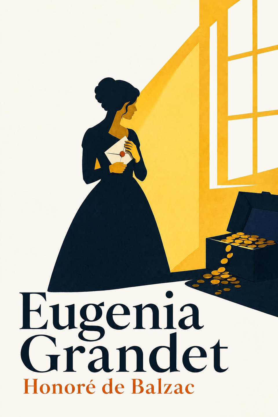 Eugenia Grandet by Honoré de Balzac, the cover