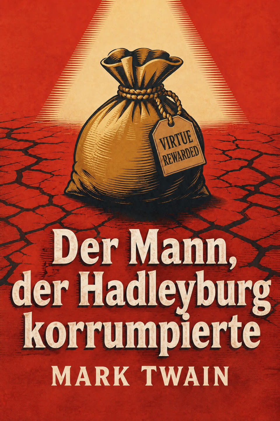Der Mann, der Hadleyburg korrumpierte by Mark Twain, the cover