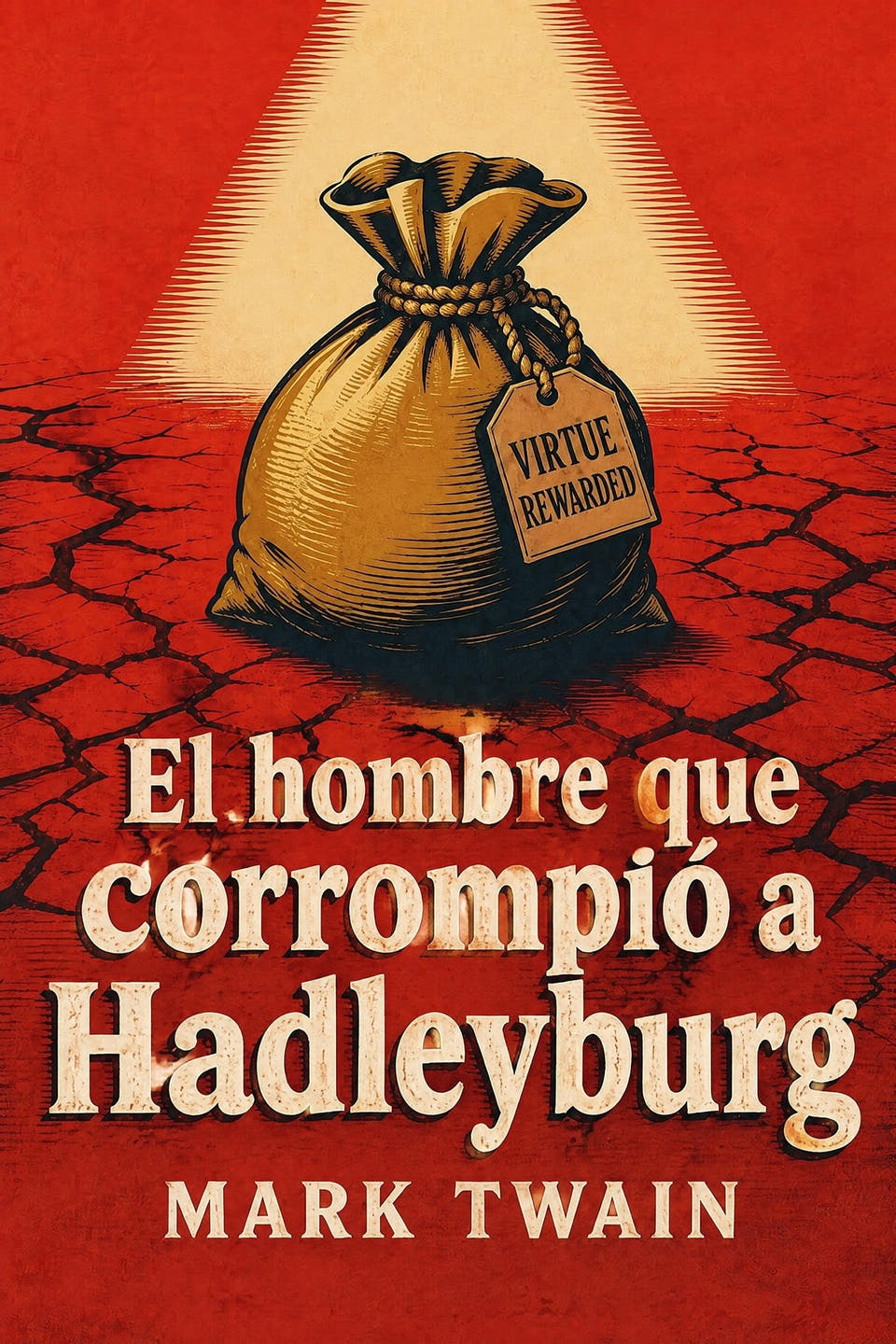 El hombre que corrompió a Hadleyburg by Mark Twain, the cover