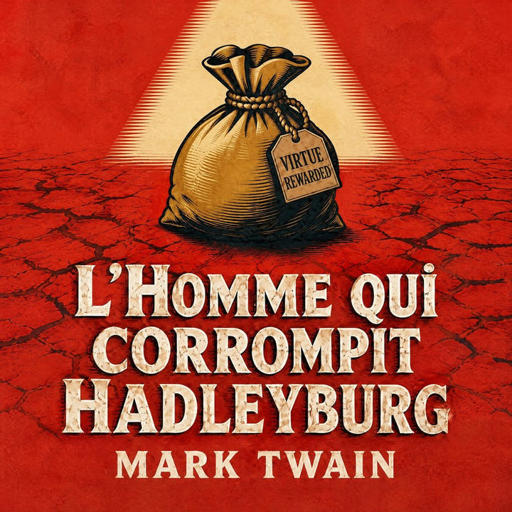 L’Homme qui corrompit Hadleyburg, the audiobook cover