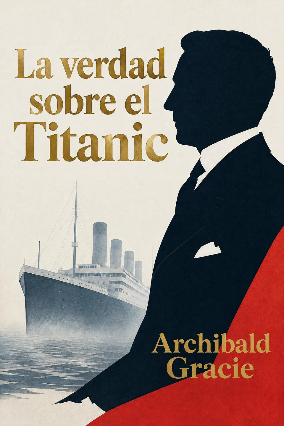 La verdad sobre el Titanic by Archibald Gracie, the cover