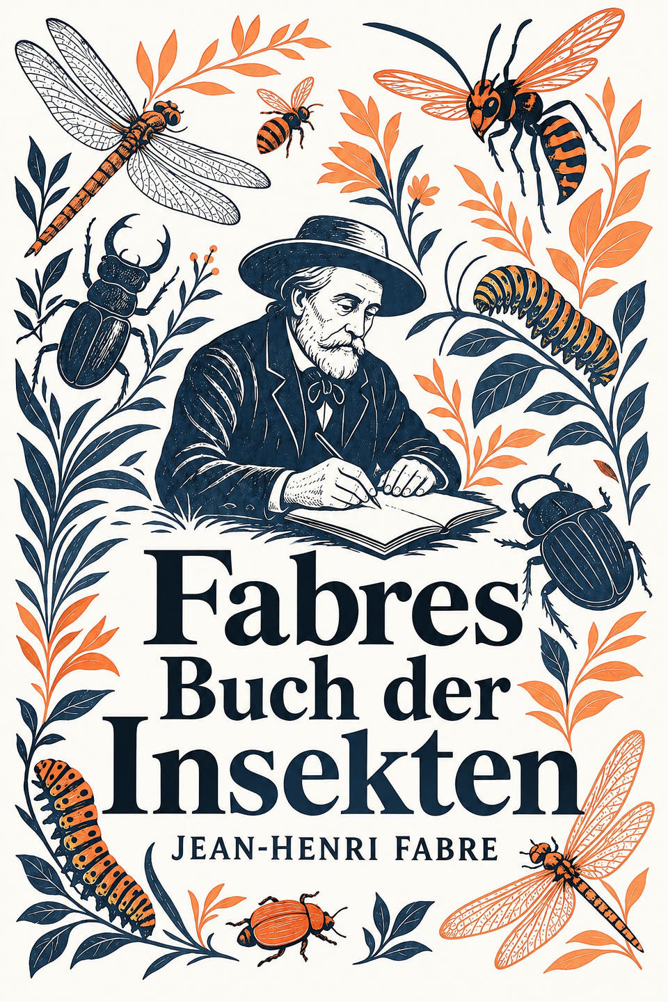 Fabres Buch der Insekten by Jean-Henri Fabre, the cover